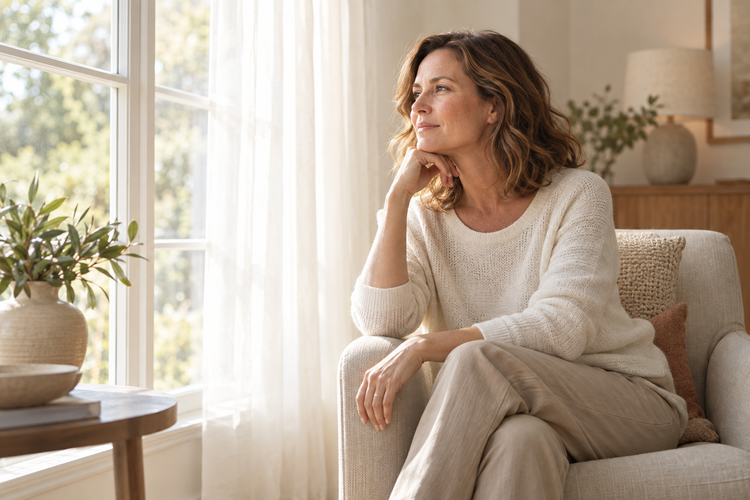 Symptoms alone do not settle it — personal history and test results are confirmed together.